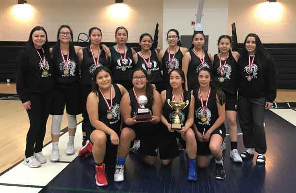 Treaty Three Girls Took the Silver Medal