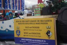 HMCS-Griffon-Float