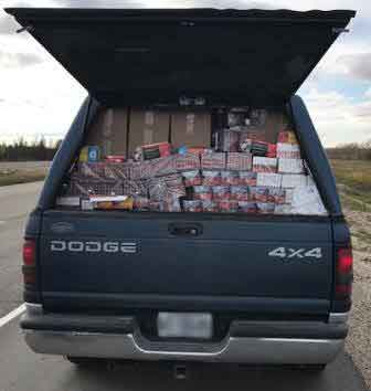 RCMP in Manitoba have seized contraband liquor and tobacco as part of an ongoing investigation