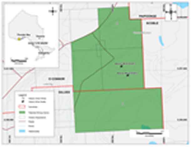 Location of Beaver Mine