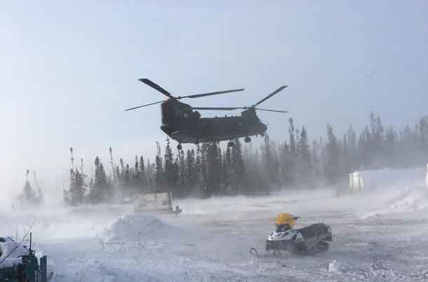 Chinook Helicopter - CAF Image