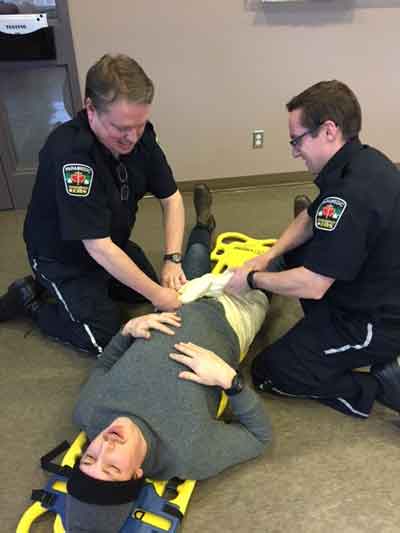 Superior EMS Paramedics are training to do a better job.