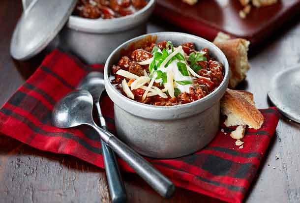 Venison Chili - a new take on a traditional meat.