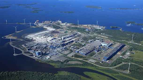 Ferrochrome Plant in Finland
