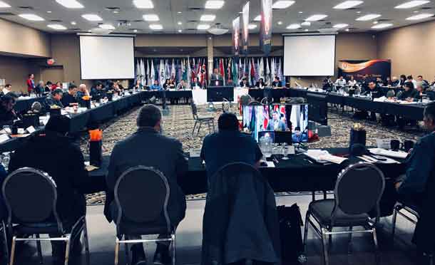 Chiefs from NAN territory across much of Northwestern Ontario are gathered in Thunder Bay today through Thursday