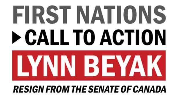 Senator Beyak Resign