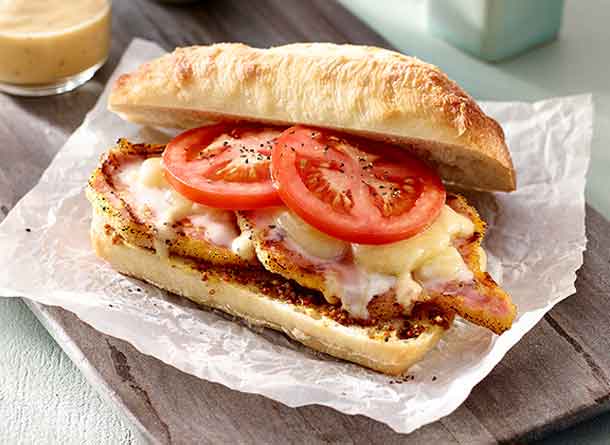 Peameal Bacon Sandwiches - Image Foodland Ontario