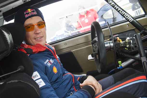 Thierry Neuville (BEL) seen  during FIA  World Rally Championship 2018 in Torsby, Sweden on 18.02.2018 // Jaanus Ree/Red Bull Content Pool // 