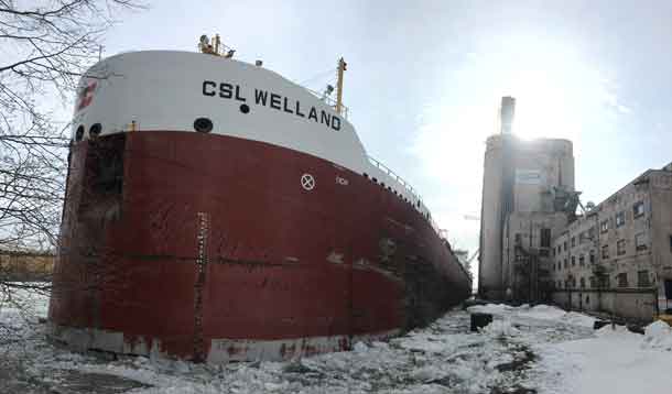 M.V. CSL Welland docked