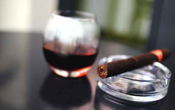 A Cigar and Brandy