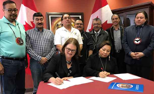 MKO and Canada sign agreement today in Treaty One Territory