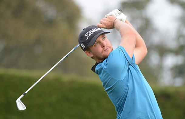 Ian Davis holds a one-shot lead heading into the final round of the Qualifying Tournament. (Enrique Berardi/PGA TOUR)