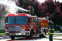 Stock image of a Fire Pumper Unit. Image Depositphotos.com