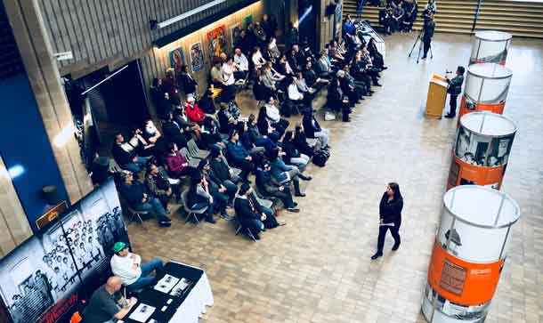 This week at Lakehead University is the display in the Agora of 100 Years of Loss - Canada's Residential Schools