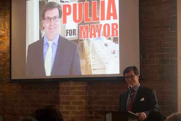 Frank Pullia has announced he is seeking the Mayor's Chair
