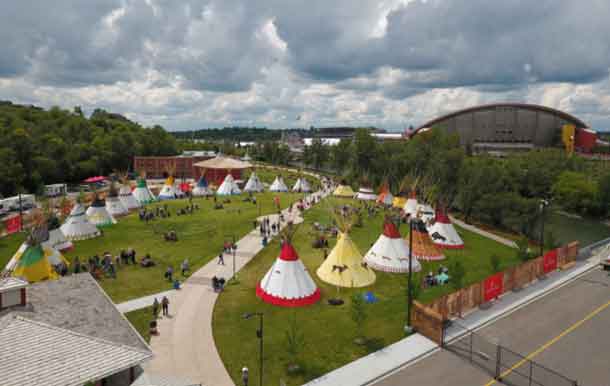 Indian Village 2016. Photo Credit: Bill Marsh / Calgary Stampede