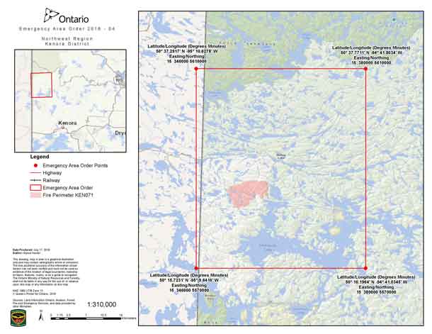 Emergency Area Order 