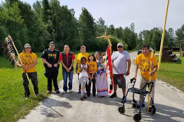 Long Lake #58 First Nation and Ginoogaming First Nation will be leading their annual healing walk in honor of people we have lost to Drugs/ Alcohol Addictions, Cancer, Missing Women/Men, Residential School/ Day School Survivors/ Decendants, Land, Water & Air, and Racism