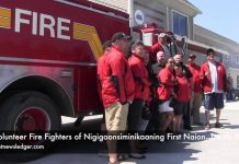 Hamilton Fire Department donates Pumper Fire Truck to Nigigoonsiminikaaning First Nation