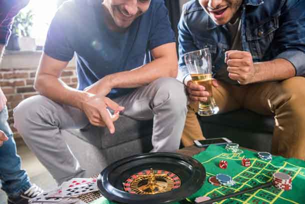 A roulette wheel offers the easiest odds to understand, although these vary according to whether you are playing American or European roulette