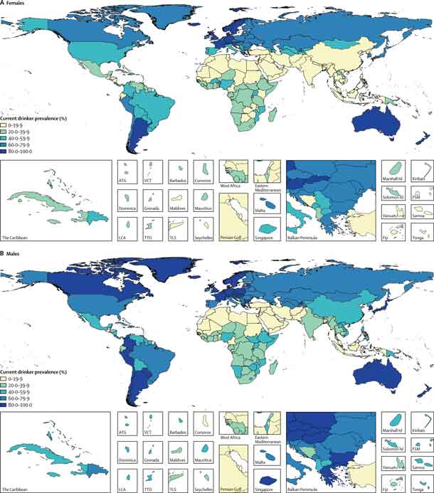 Global use of Alcohol