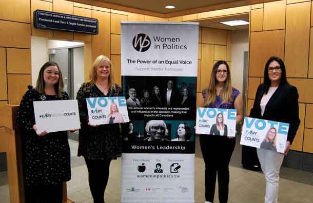 Women in Politics seeks to raise the profile of women candidates seeking political office