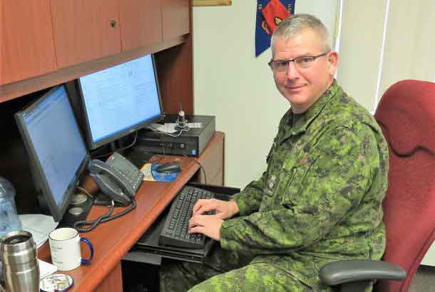 Lieutenant-Colonel Matthew Richardson commands the Canadian Rangers of Northern Ontario.