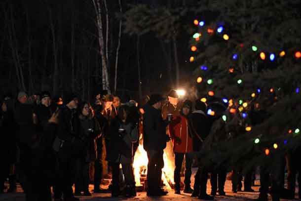 The Pikangikum First Nation community gathered together with Wataynikaneyap Power to celebrate the historic moment of energizing the community with safe, reliable power and officially shutting down diesel generated electricity for the last time.