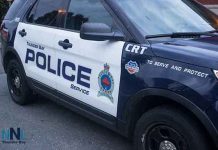 Police Arrest Woman for Shoplifting and Assault 800px Thunder Bay Police Service cruiser