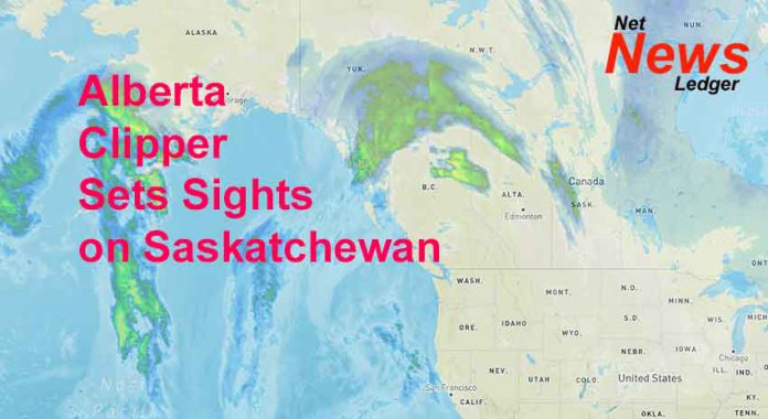Alberta Clipper Aims at Saskatchewan