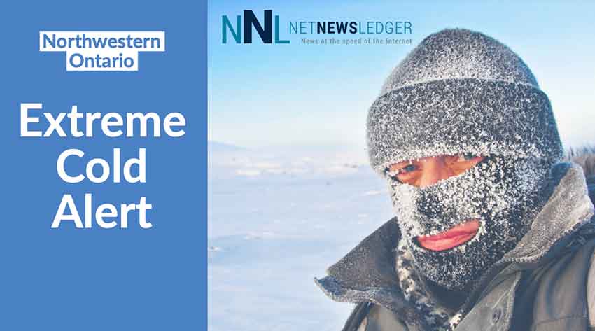 NetNewsLedger - Extreme Cold Warning Red Lake and Ear Falls