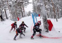 Naasz retakes World Championship with win in Finland Image - Mark Roe/ ATSX - Red Bull Crashed Ice race in Finland