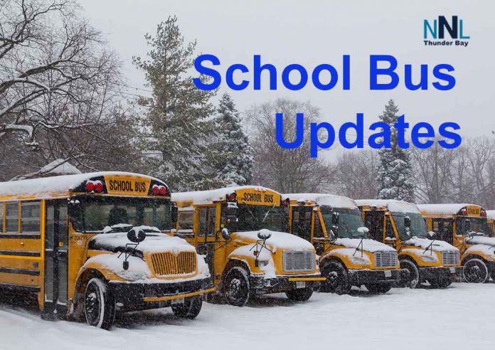 School Bus Update