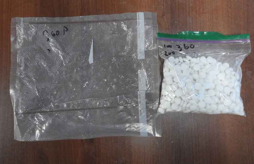 TBPS Image of oxy pills seized