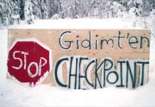 RCMP C-IRG Raid Wet’suwet’en Village Site, Make 5 Arrests Wet’suwet’en