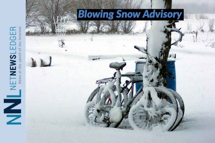 Winter Storm Advisory lifted. Blowing Snow Advisory in Effect