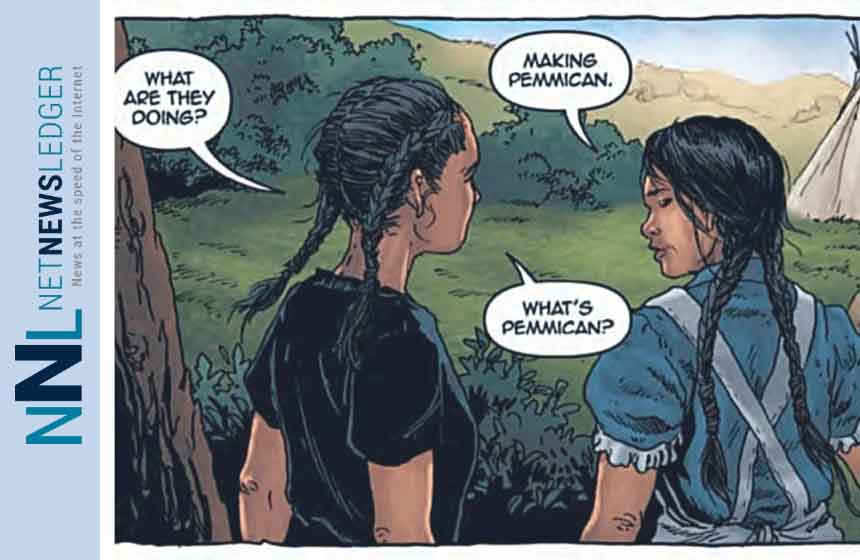 From Katherena Vermette's graphic novel A Girl Called Echo