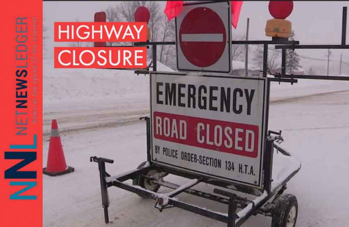 Highway closure
