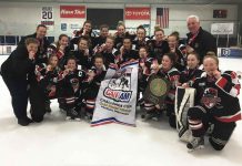 Two Queens Teams Bringing Home Hardware from CanAm Cup Thunder Bay Midget AA Queens Harvest Gold