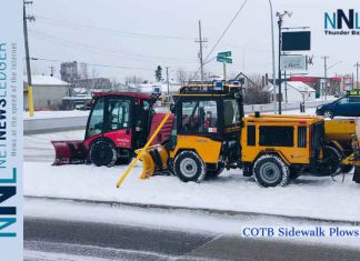 Snow Clearing Update: December 27 2025 City of Thunder Bay Sidewalk plows and graders both will be busy clearing snow it appears