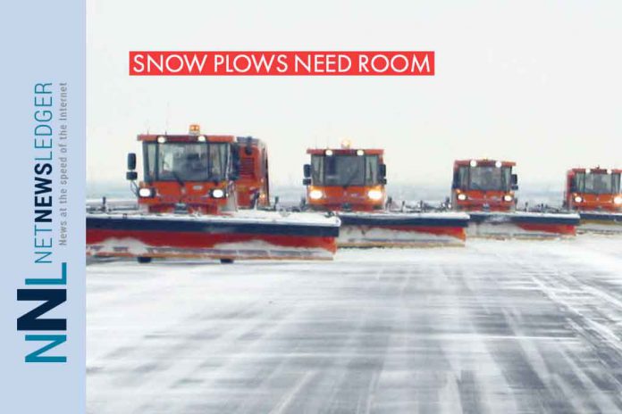 Snow Clearing crews keep you safe - Give them the room they need