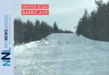 UPDATED – Fort Severn Winter Road Barricaded Image supplied by a NetNewsLedger "Newshawk"