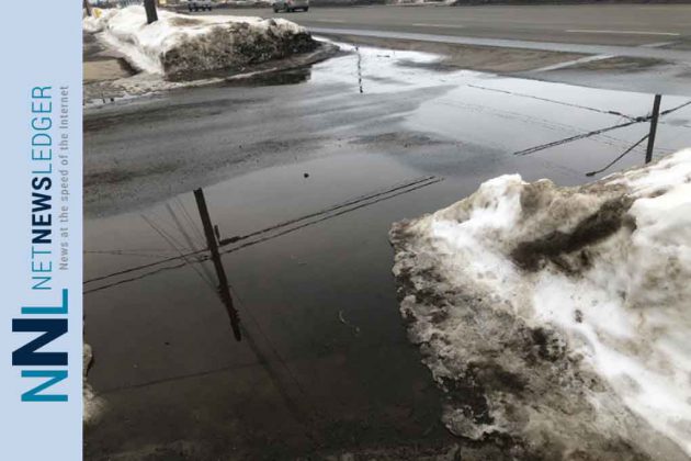 Those puddles could be hiding potholes or presenting the danger of soaking a pedestrian