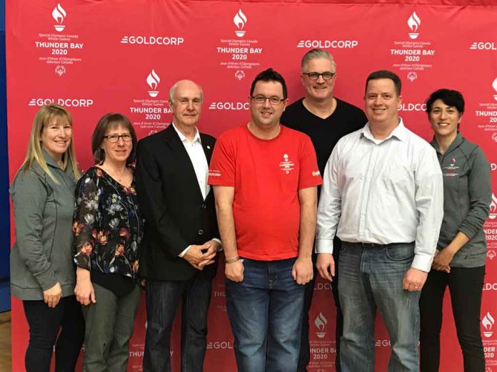 Eight venue partners and five sport sponsors were acknowledged today for their help to host the Special Olympics Canada Winter Games Thunder Bay 2020. The Games Organizing Committee was joined by representatives from Lakehead University, Taranis Contracting Group and TBT Engineering Consultant Group.