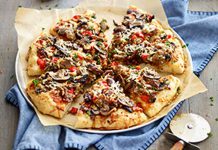 Pizza Week – Day Two: Steak, Mushroom and Caramelized Onion Pizza Steak, Mushroom and Caramelized Onion Pizza