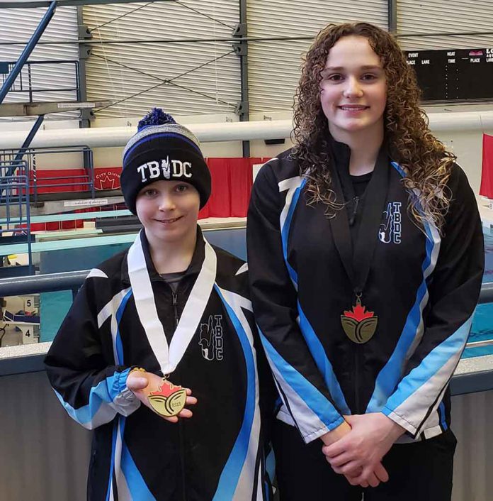 Thunder Bay Diver are competing at the Ontario Spring Provincials in London