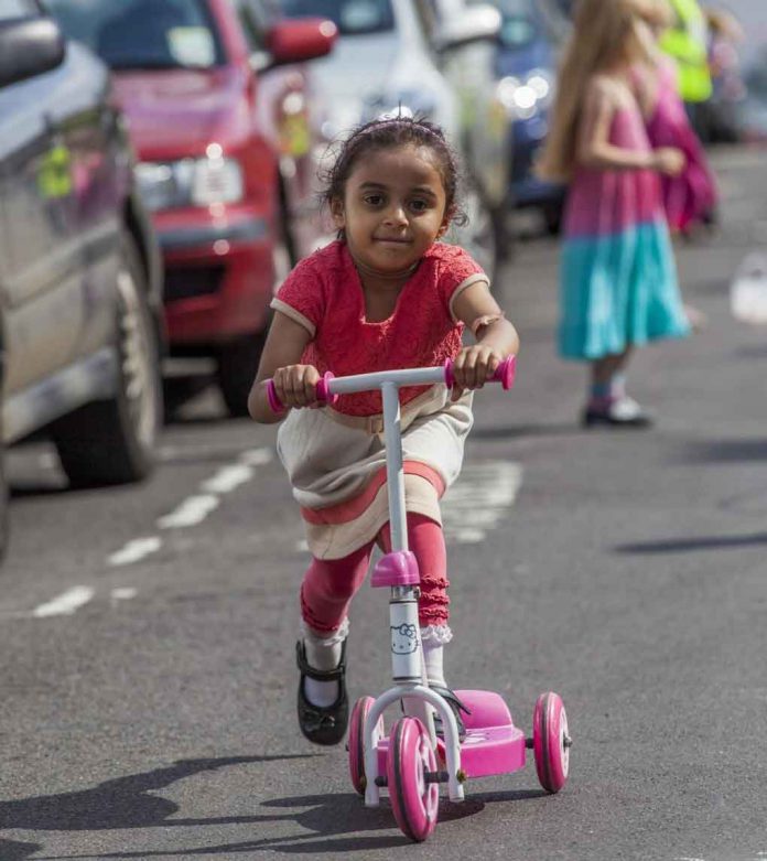 Children's physical activity levels are at an all-time low, with only one in five children getting the minimum recommended 1 hour a day of moderate to vigorous physical exercise. However, for the last 10 years a grassroots organisation called 'Playing Out' has been working hard to change this, allowing children across the UK to take back their streets. CREDIT Playing Out