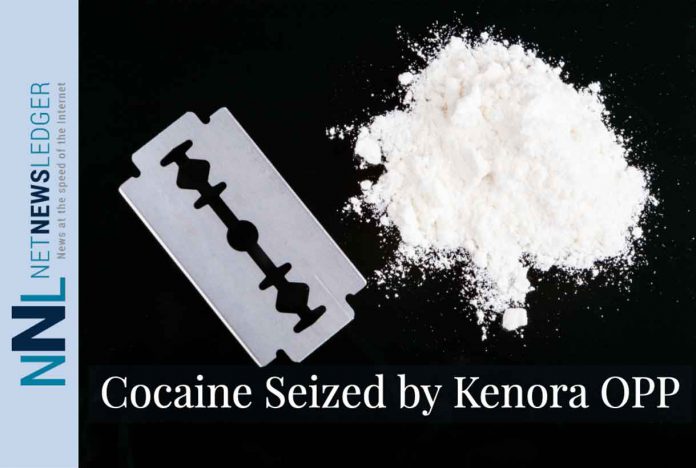 Almost a half a million dollars worth of cocaine has been seized by Kenora OPP