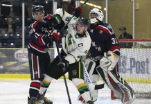 North Stars fall to Cochrane Crunch in DHC Opener North Stars drop DHC Opener to Cochrane Crunch