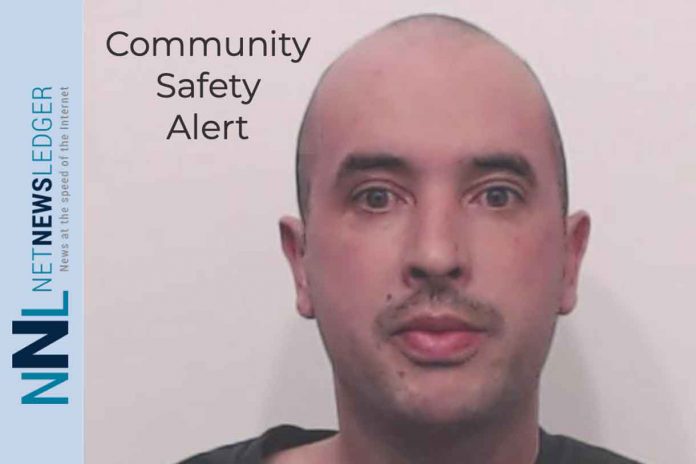 Thunder Bay Police Service is issuing a Community Safety Advisory about an offender who resides in the city